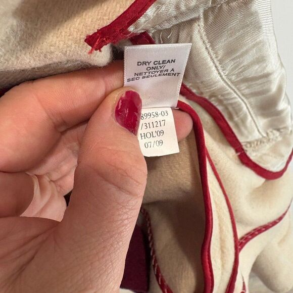 Banana Republic Women Pea Coat Creamy Wool Blend Toggle Loop Closures sz S - Picture 7 of 15